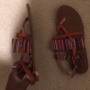 Mossimo Rainbow Strap Sandals